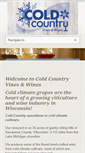 Mobile Screenshot of coldcountrywines.com